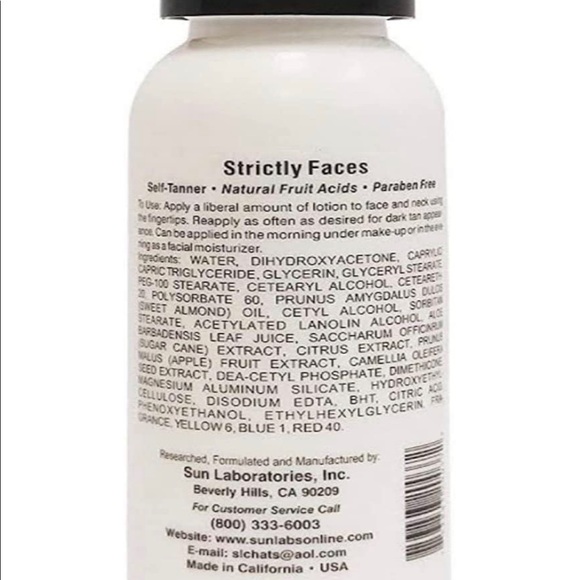 Sun Laboratories Strictly Faces Face Self Tanner~2oz~DARK~Full Size! - Picture 10 of 11